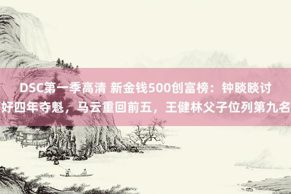 DSC第一季高清 新金钱500创富榜：钟睒睒讨好四年夺魁，马云重回前五，王健林父子位列第九名