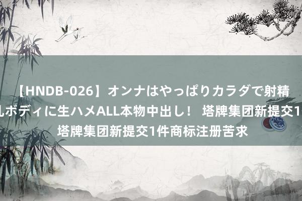 【HNDB-026】オンナはやっぱりカラダで射精する 厳選美巨乳ボディに生ハメALL本物中出し！ 塔牌集团新提交1件商标注册苦求