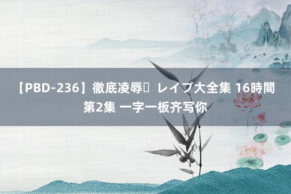 【PBD-236】徹底凌辱・レイプ大全集 16時間 第2集 一字一板齐写你