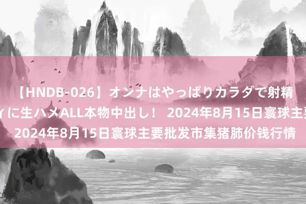 【HNDB-026】オンナはやっぱりカラダで射精する 厳選美巨乳ボディに生ハメALL本物中出し！ 2024年8月15日寰球主要批发市集猪肺价钱行情