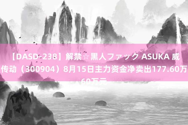 【DASD-238】解禁☆黒人ファック ASUKA 威力传动（300904）8月15日主力资金净卖出177.60万元