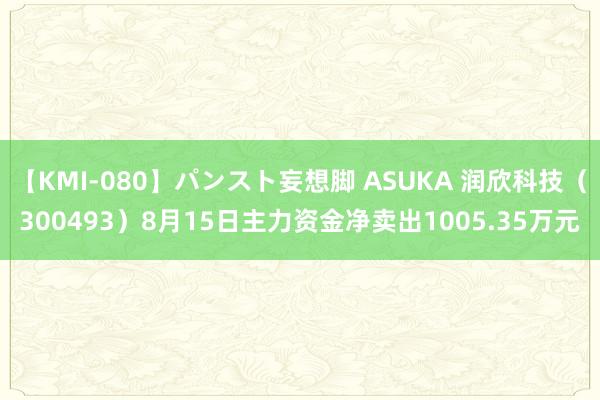 【KMI-080】パンスト妄想脚 ASUKA 润欣科技（300493）8月15日主力资金净卖出1005.35万元