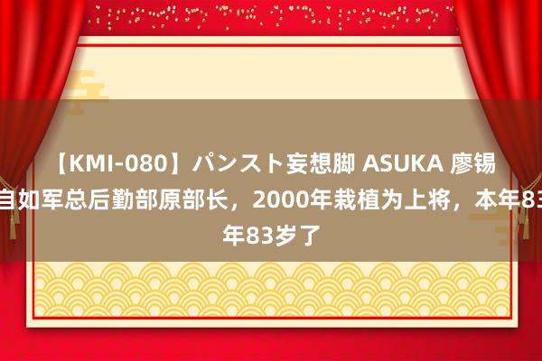 【KMI-080】パンスト妄想脚 ASUKA 廖锡龙：自如军总后勤部原部长，2000年栽植为上将，本年83岁了